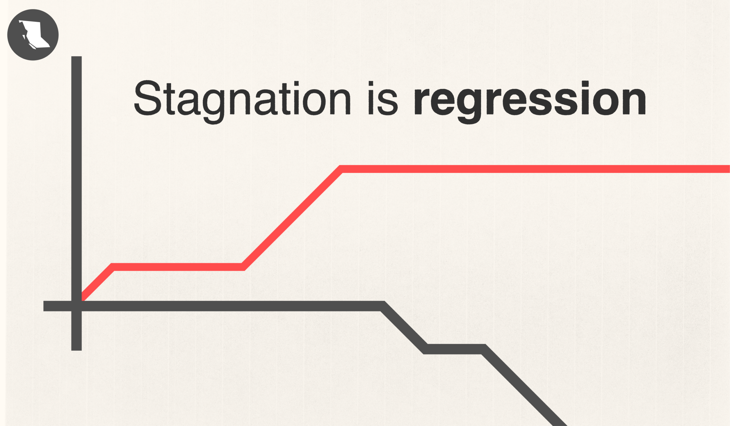 For transit, stagnation is regression.